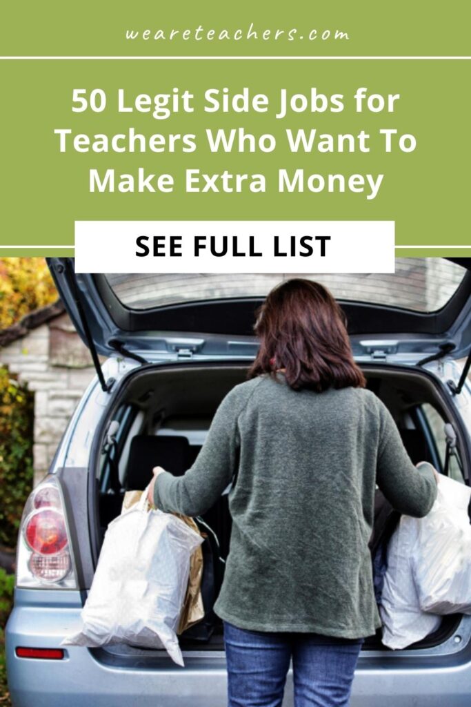 From selling lesson plans to tutoring, writing, and beyond, these are the best side jobs for teachers who are looking for some extra cash.