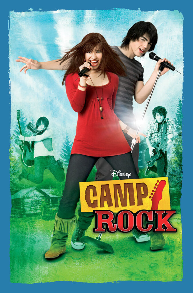 Camp Rock (2008)- summer movies for kids