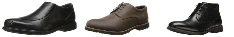 Rockport Men's shoes in several styles and colors