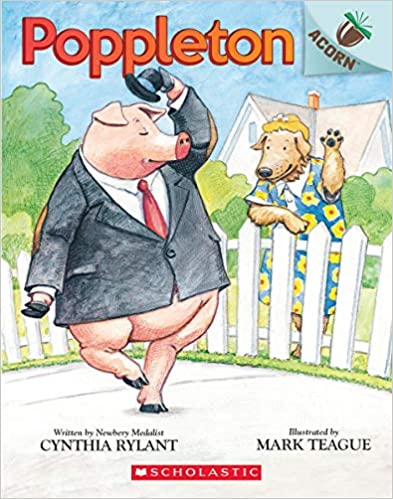 Book cover of Poppleton series by Cynthia Rylant, as an example of chapter books for first graders
