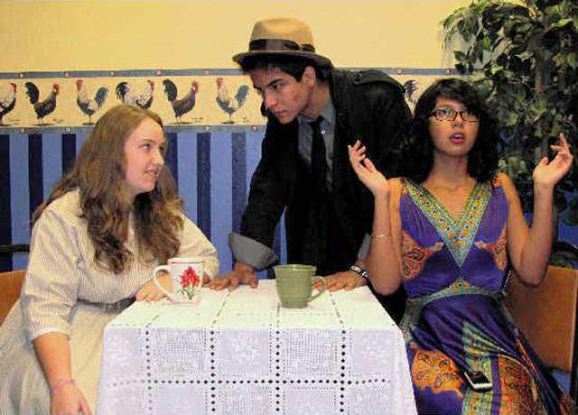 Death by Chocolate cast in high school plays