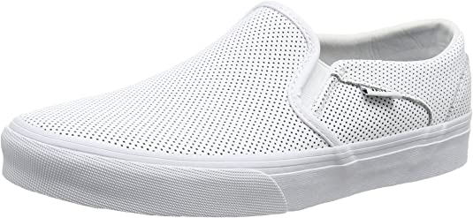 Women's white Vans low-top sneakers- teacher shoes