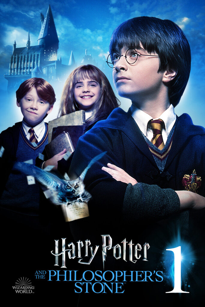 Great back to school movies - Harry Potter and the Sorcerer's Stone USA poster