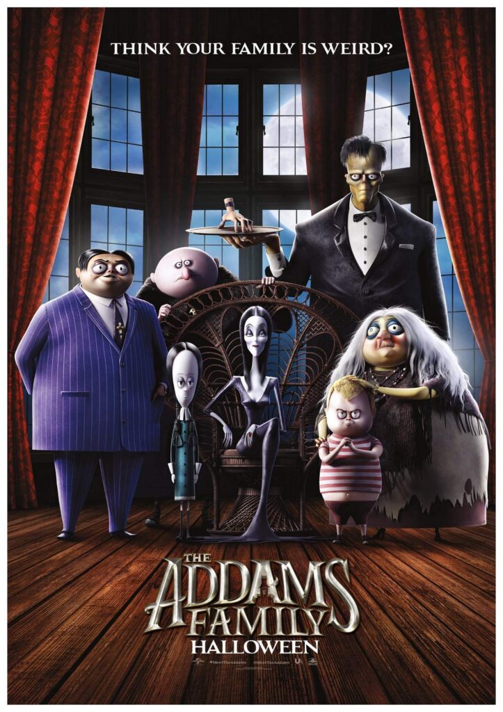 Poster for the Addams Family reboot