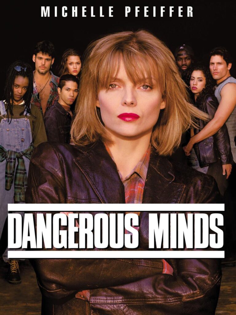 Michelle Pfeiffer poster for Dangerous Minds