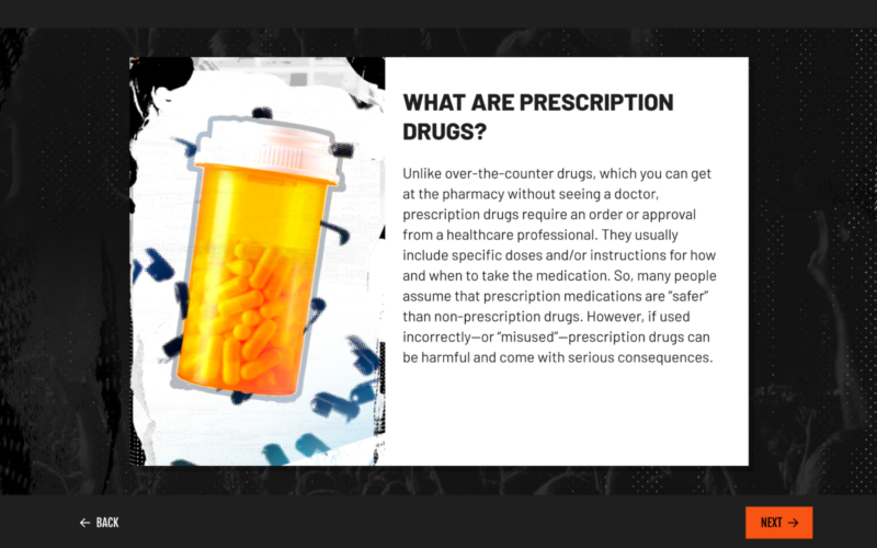 Everfi prescription drug safety slide