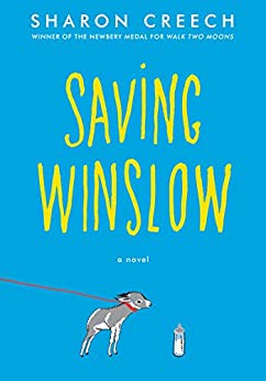 Book cover for Saving Winslow as an example of 3rd grade books