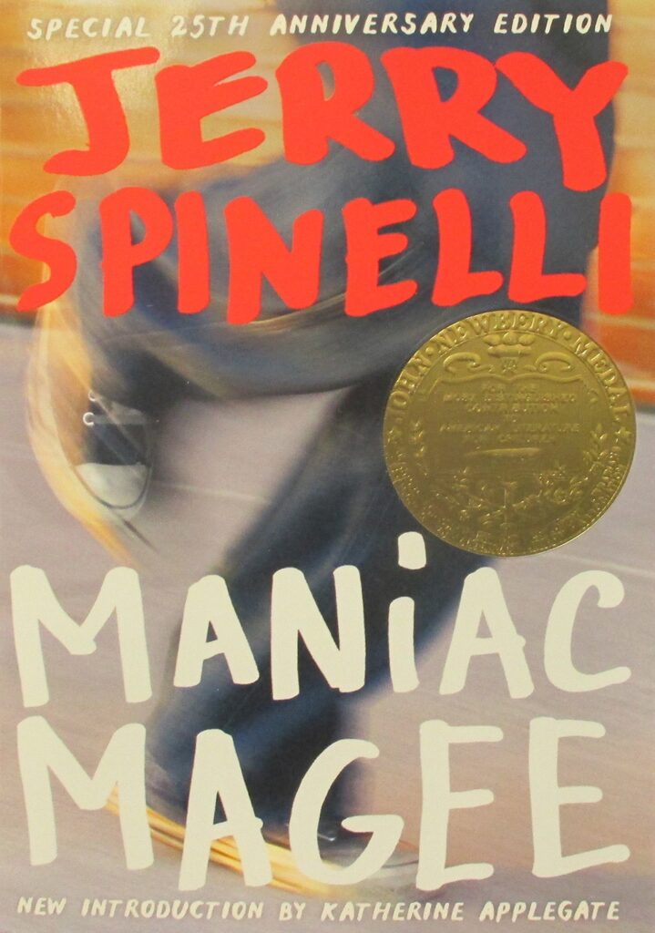 Cover of Maniac Magee by Jerry Spinelli