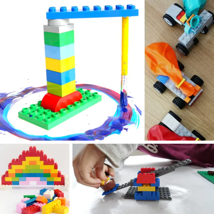 ideas for a lego challenge like making lego cars 