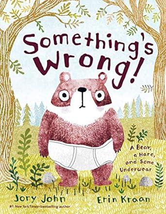 Book cover for Something's Wrong as an example of preschool books