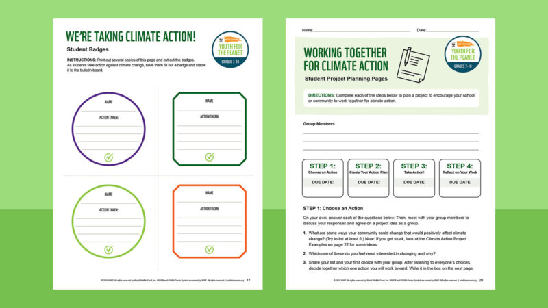 Pages from the climate kit