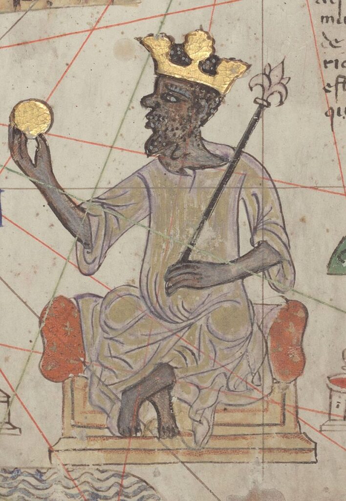 painting of mansa musa a famous world leader 