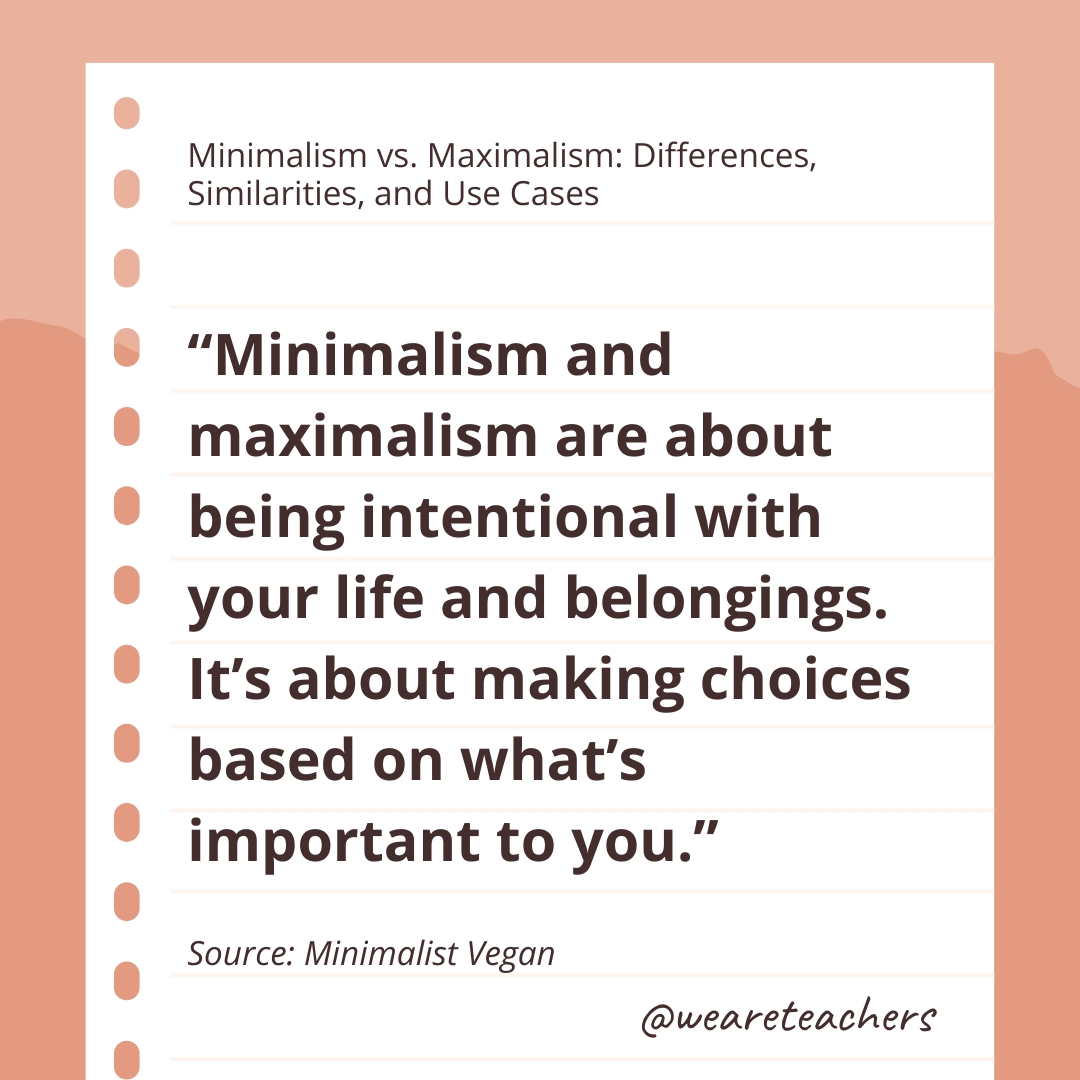 Minimalism vs. Maximalism: Differences, Similarities, and Use Cases- compare and contrast essay example
