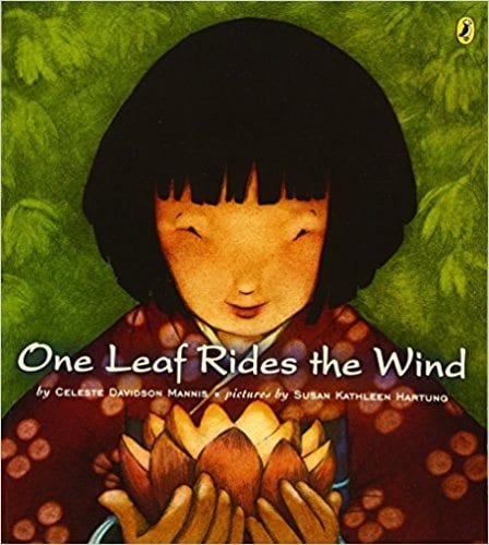 Book cover for One Leaf Rides the Wind