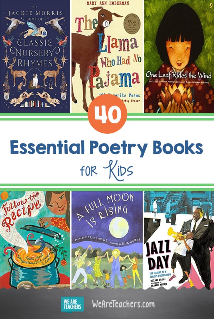40 Essential Poetry Books for Kids in Grades PreK–12