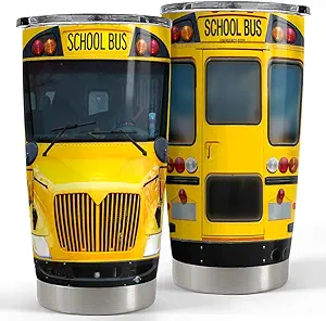 school bus tumbler 