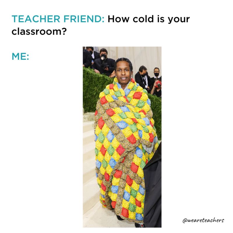 cold classroom meme