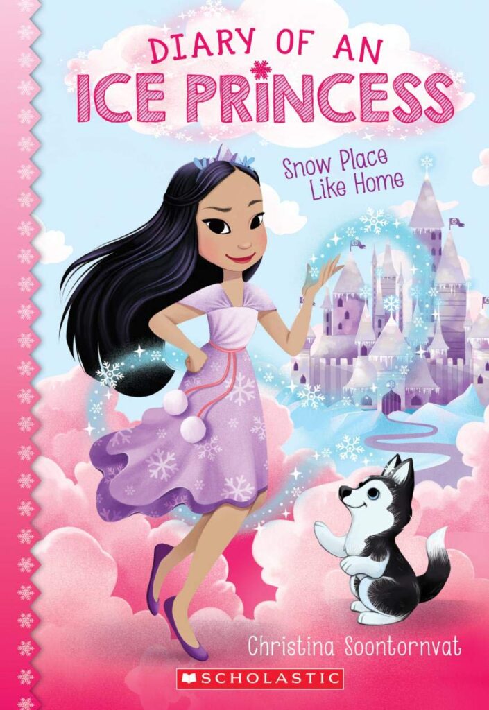 Book cover of Diary of an Ice Princess series by Christina Soontornvat 