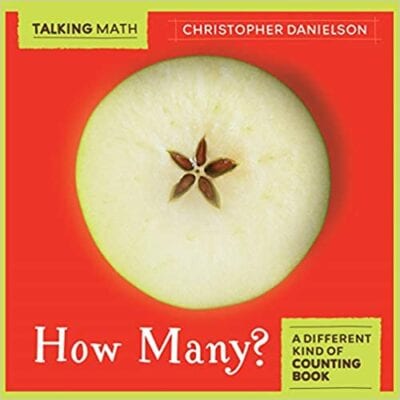 Book cover for How Many? as an example of math children's books