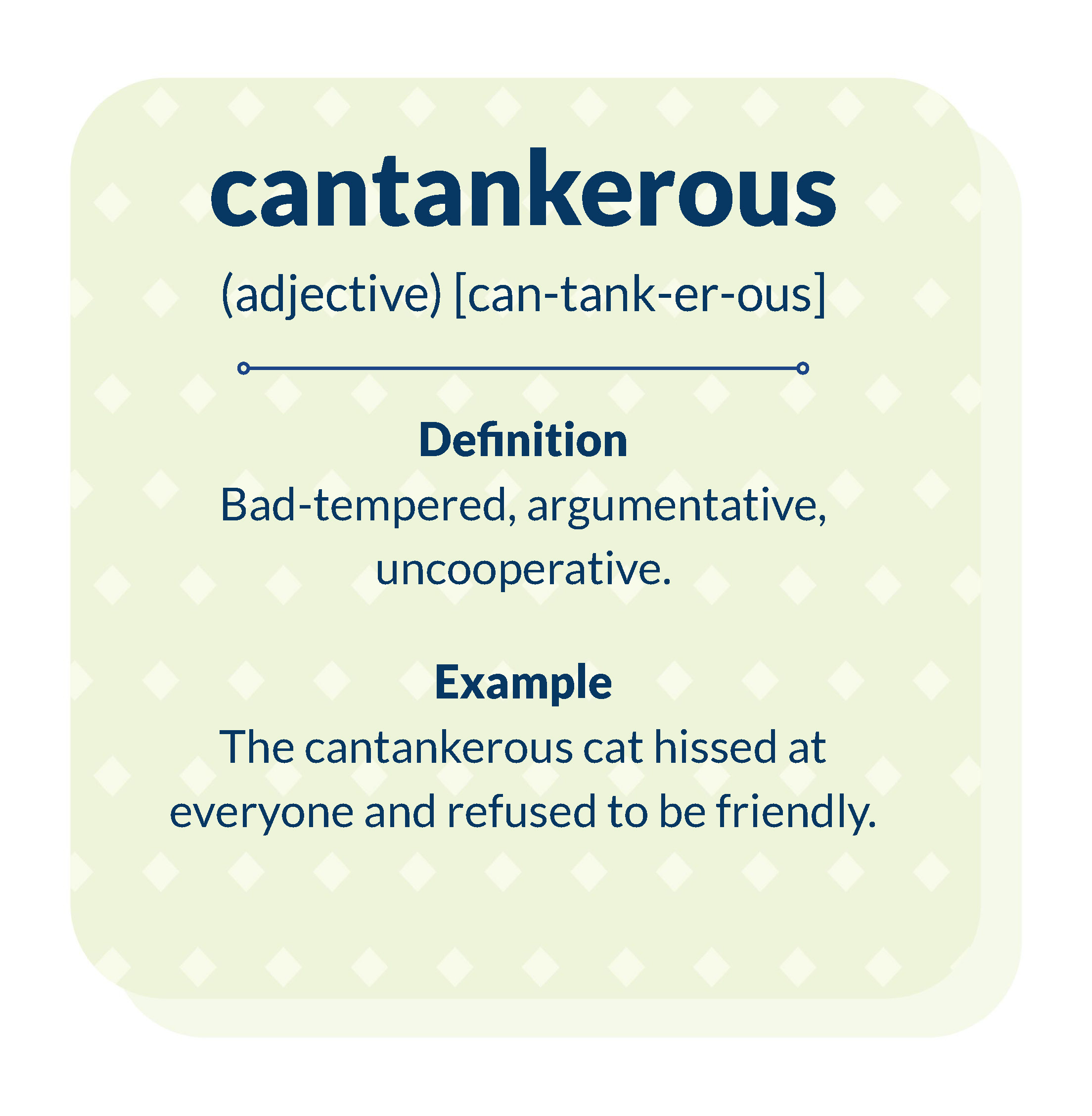 cantankerous