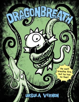 Book cover of Dragonbreath series by Ursula Vernon