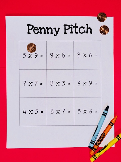 Penny Pitch- classroom games