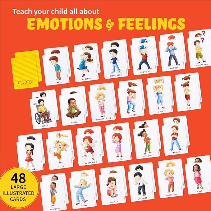memory cards with different feelings on them for zones of regulation activity 