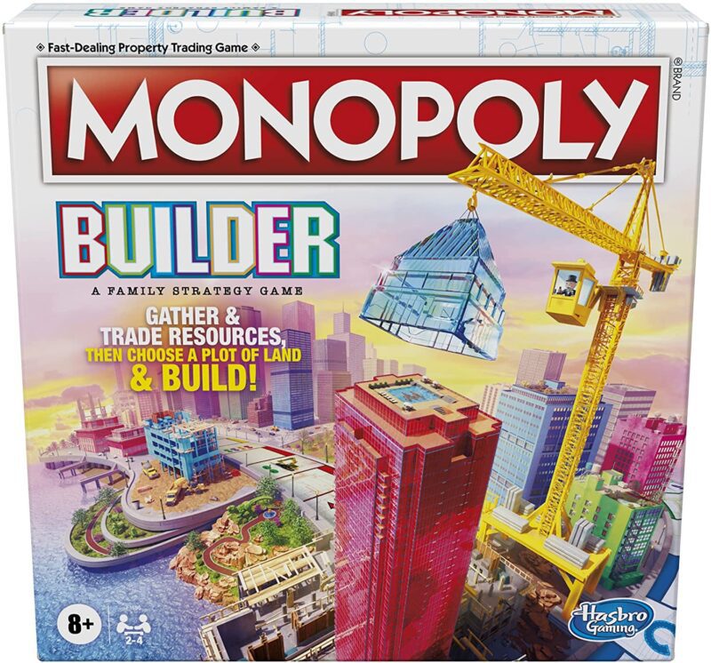 Monopoly Builder, best board games for kids