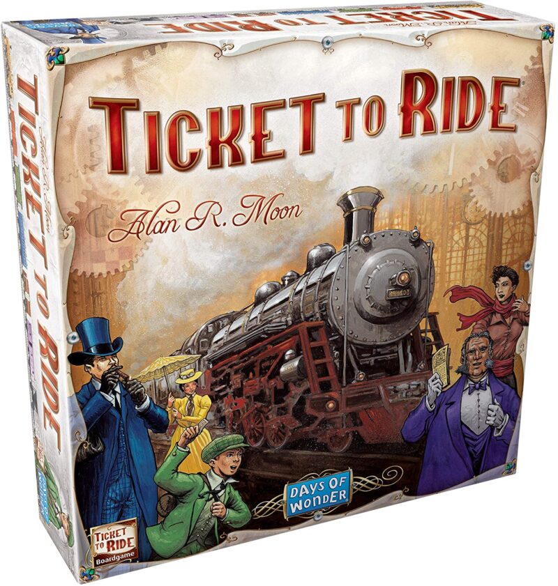 Ticket to Ride board game box