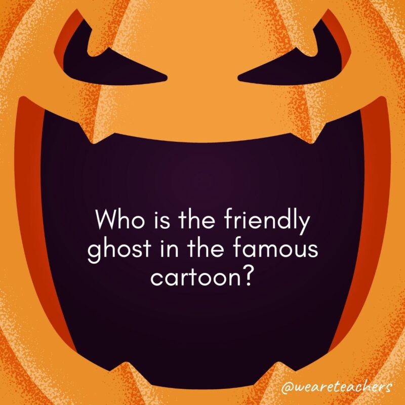 Who is the friendly ghost in the famous cartoon?