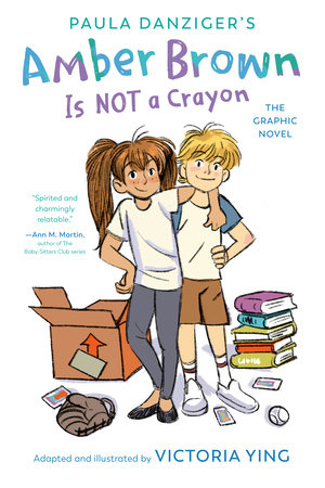 Cover of Amber Brown Is NOT a Crayon graphic novel.