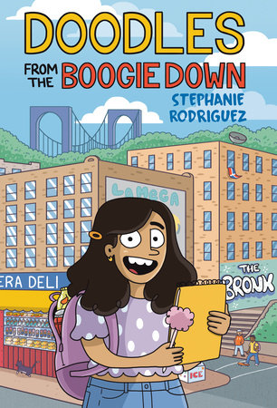 The cover of the graphic novel Doodles from the Boogie Down.