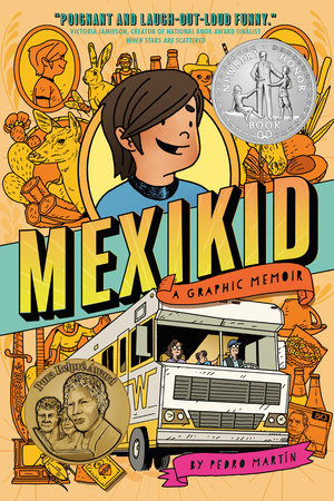 The cover of the graphic novel Mexikid: A Graphic Memoir.