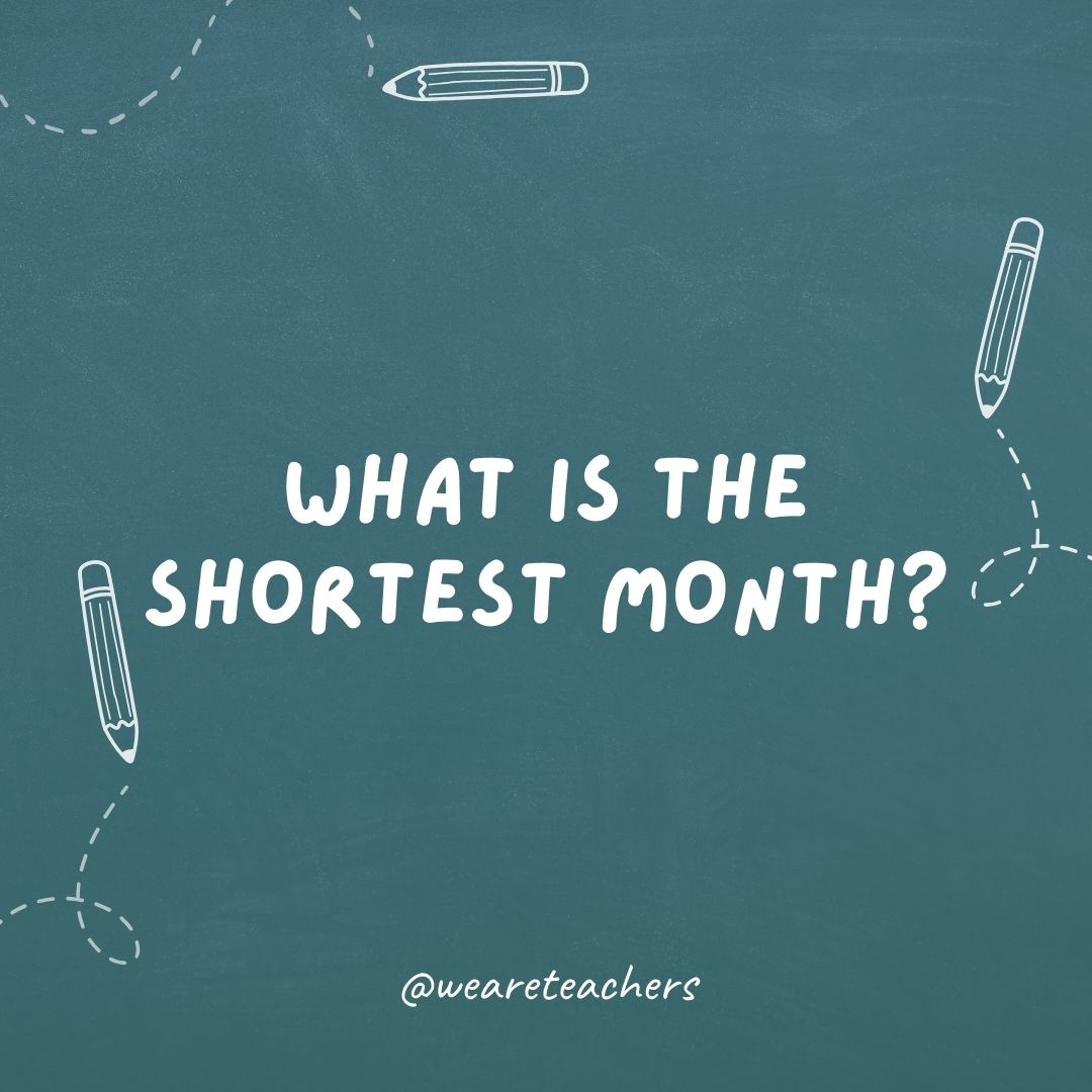 What is the shortest month?