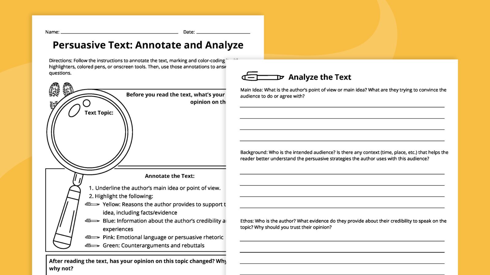 Persuasive writing examples