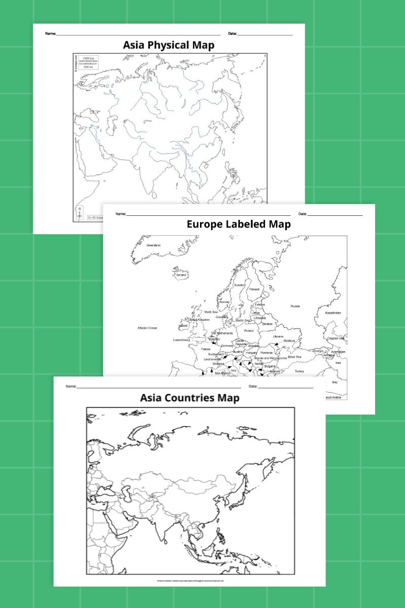 Individual Ocean Maps