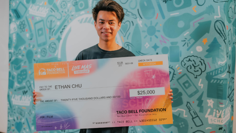 Taco Bell Scholarship Winner Ethan