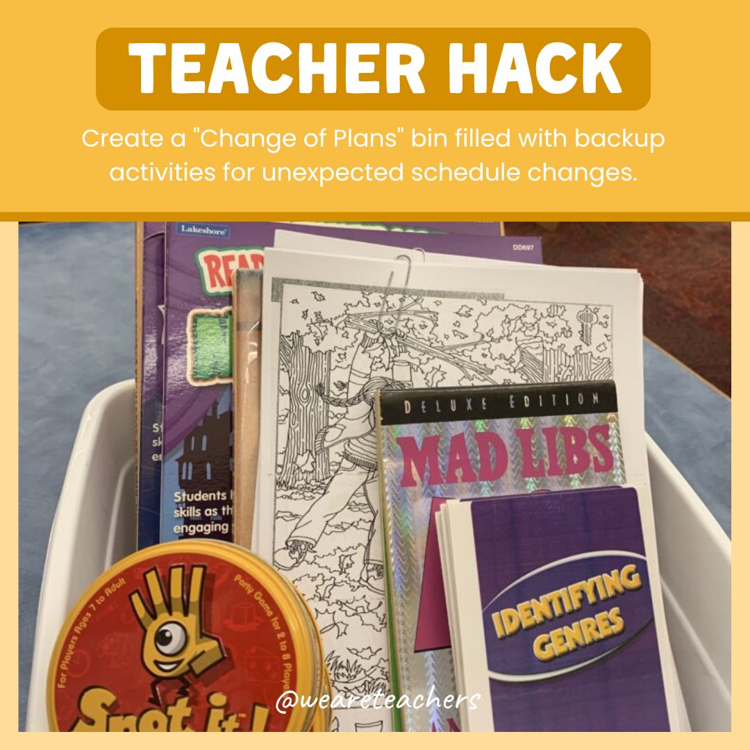 teacher hack with image of a 