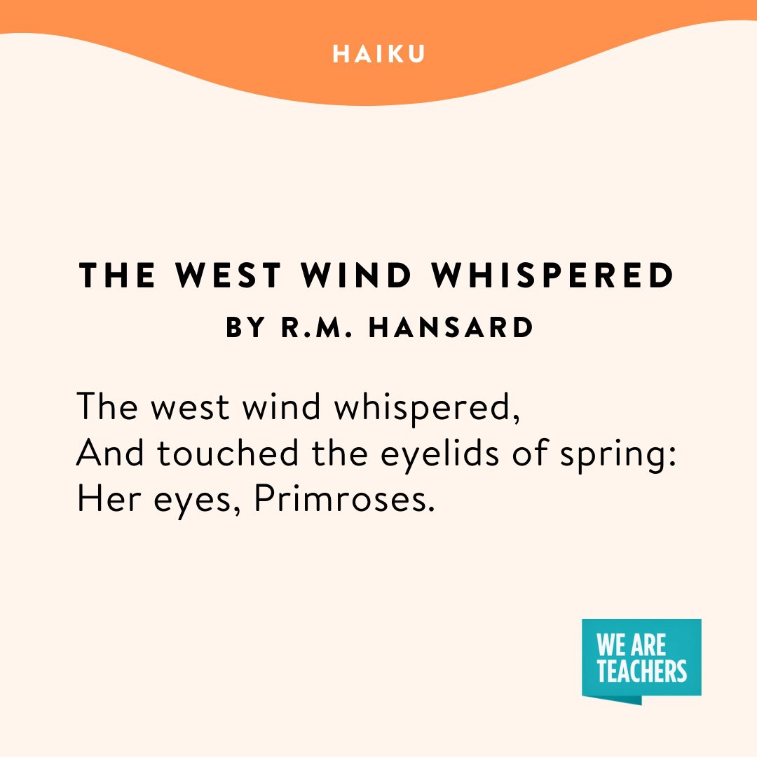 Poem Example: Haiku